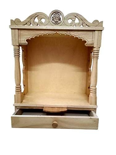 Generic Vishwakarma Wooden Furniture, Art and Craft Wooden Small Size Temple_Small Temple_Home Temple_Office Temple_Poojaghar_Mandir with Door_Mandeer_Mandir_Devghar.jpg